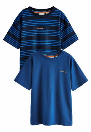 REGULAR FIT-SIGNATURE SET 2 PACK  - T-shirt con stampa - blue