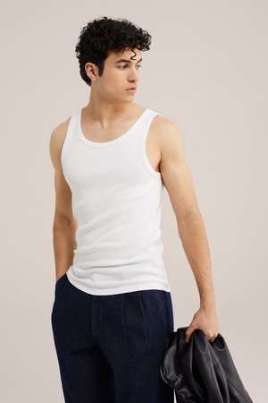 WE Fashion FUNDAMENTALS - Débardeur - white