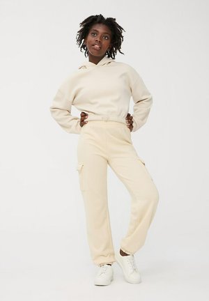 Terranova Felpa con cappuccio - crema