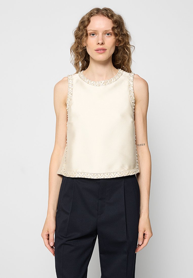 sandro Blouse crème