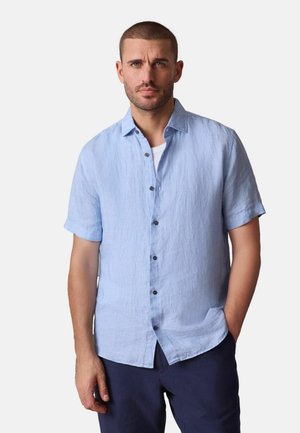 REGULAR FIT - SIGNATURE SHORT SLEEVE . - Hemd - blue