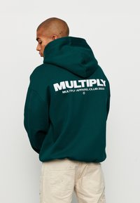 Multiply Apparel Mikina so zipsom - botanical garden