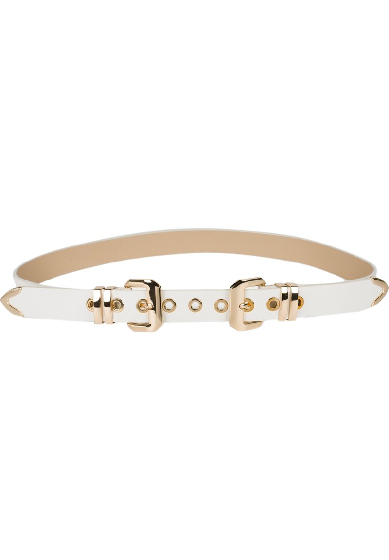 Damen Gürtel casual | STYLEBREAKER Gürtel weiß - FS74989 Damen Gürtel casual | STYLEBREAKER Gürtel weiß - FS74989