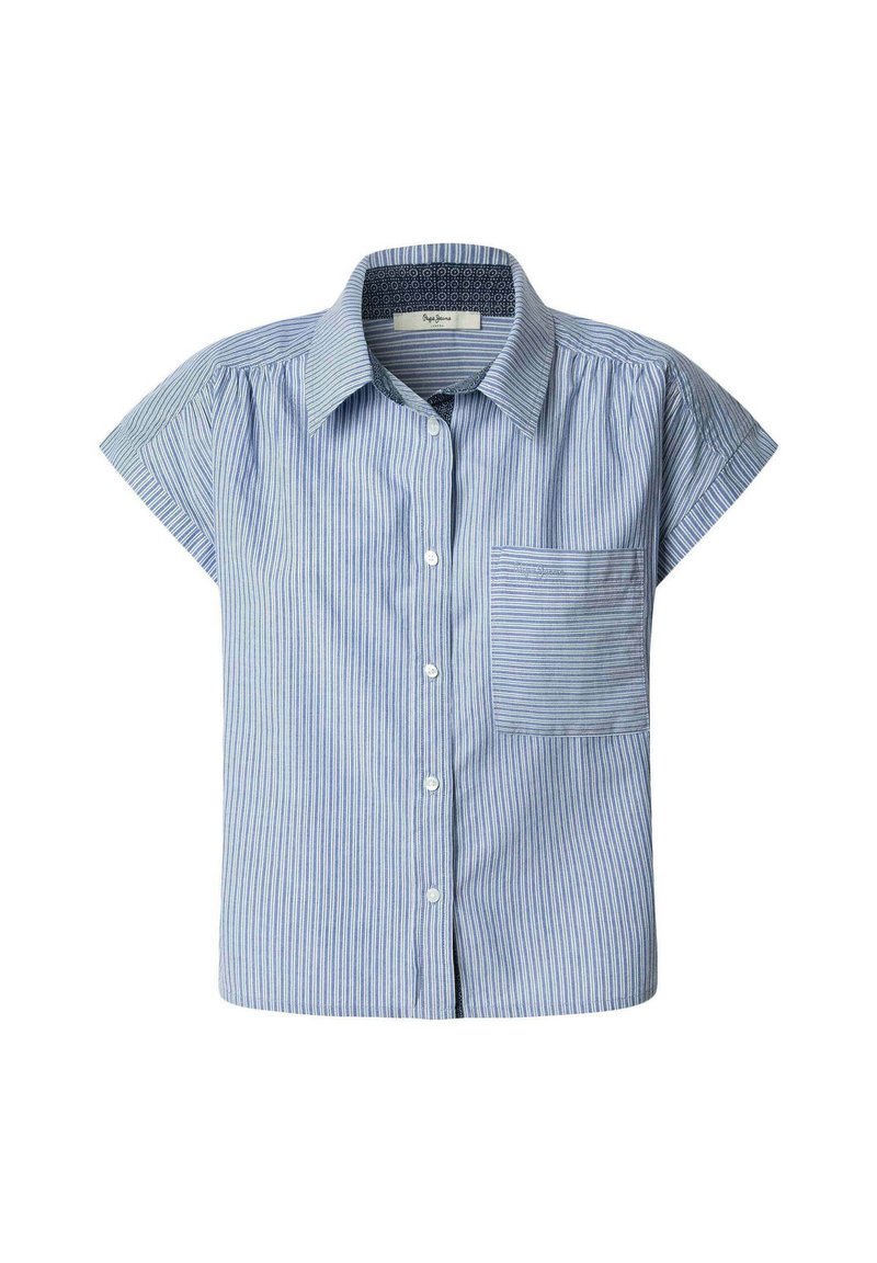 Pepe Jeans Overhemdblouse blauw Pepe Jeans Overhemdblouse blauw