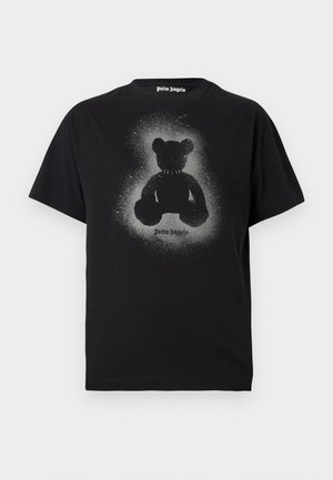 SPRAY BEAR REGULAR TEE - T-shirt con stampa - black/dark grey