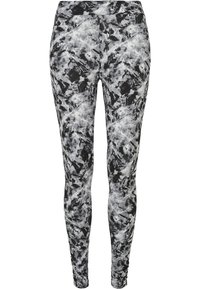 Urban Classics Leggings - Byxor - mottled grey