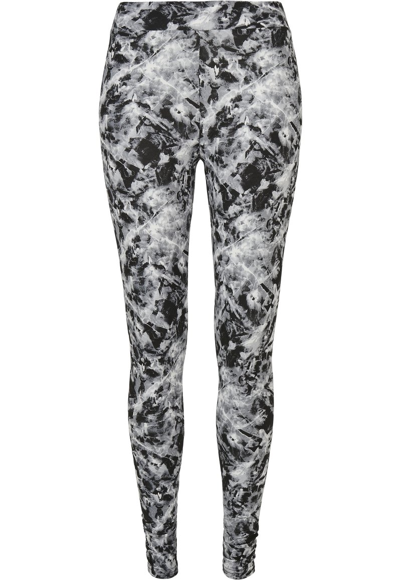 Urban Classics Leggings - Byxor - mottled grey