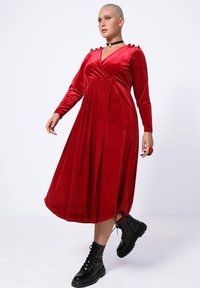 Jean Marc Philippe CACHE COEUR UNI - Jerseyjurk - rouge