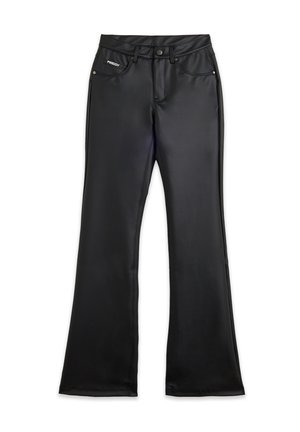 FLARE IN CON VITA REGULAR - Pantaloni - black
