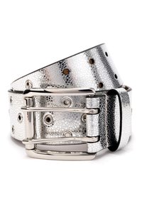 WITH MINI GROMMETS - Belt - silver