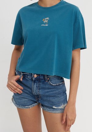 T-shirt print - dark green