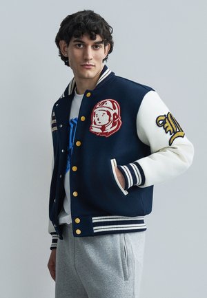 FANFARE SCRIPT VARSITY JACKET - Geacă bomber - dark blue