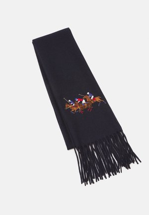 EMBROID SCARF OBLONG UNISEX - Scarf - hunter navy