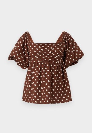 KARLI - Pluus - tiramisu brown