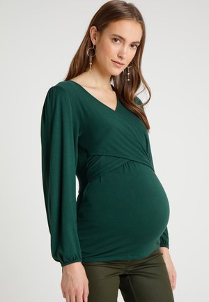 Camisola de manga comprida - dark green