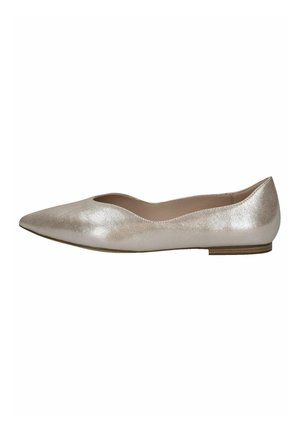 Caprice Ballerina's - taupe metallic