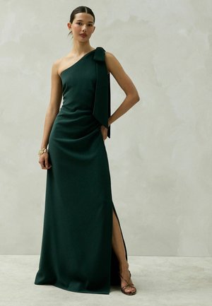 Next, PETITE FIT - BOW ONE SHOULDER MAXI BRIDESMAID DRESS - Ballkleid - dark forrest green