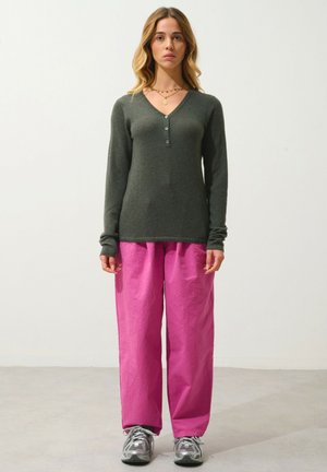 GABLE - Strickpullover - mottled khaki