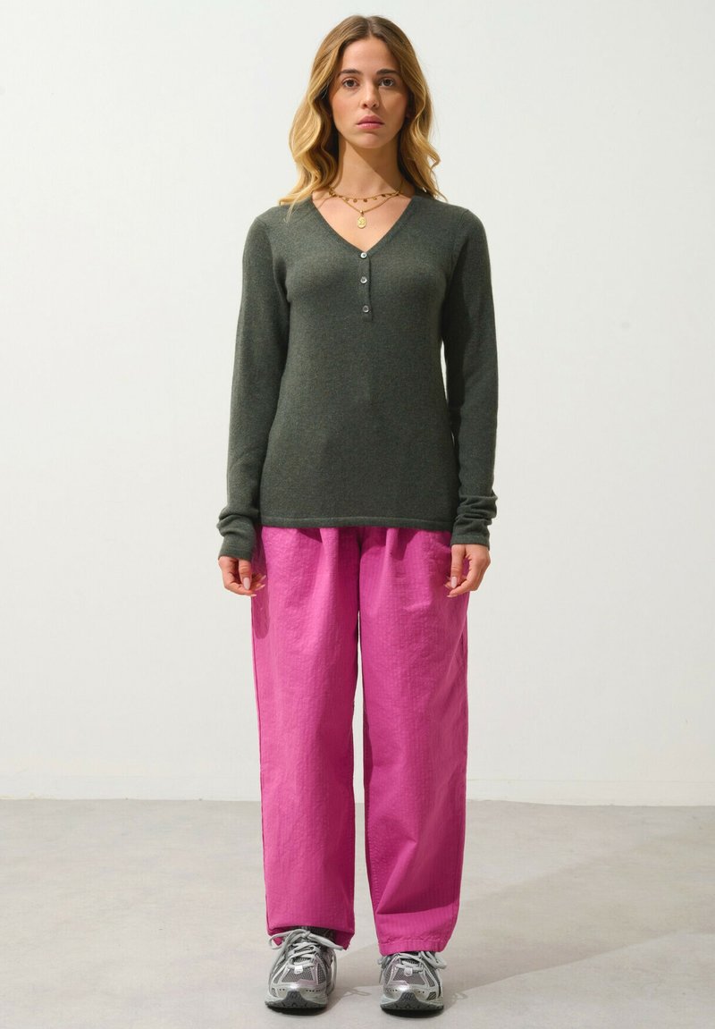 Authentic Cashmere GABLE - Strickpullover - mottled khaki