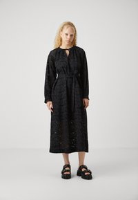 Selected Femme - SLFSONORA DRESS - Nappali ruha - black Miniatűr kép 1