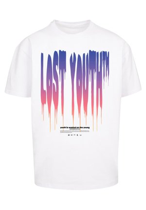 HEAVY TEE – ICON 3 - T-shirt con stampa - white