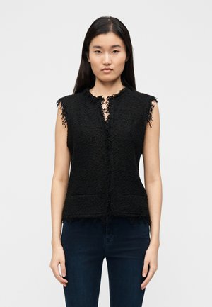 SHANNY - Waistcoat - black