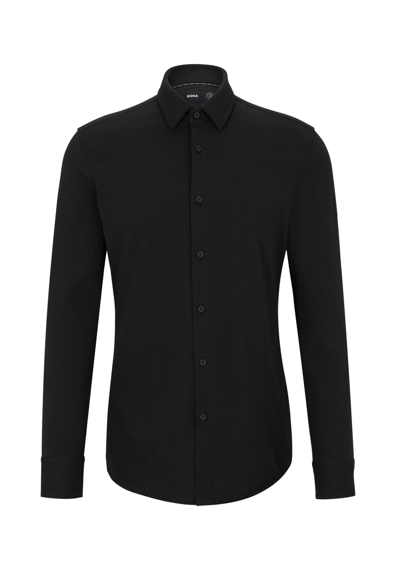 BOSS Slim Fit Langarm - Formal shirt - black - Zalando.ie