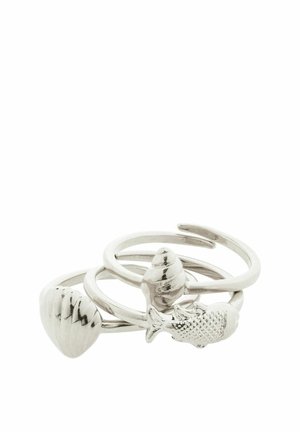 BREEZE 3 PACK - Ringe - silver