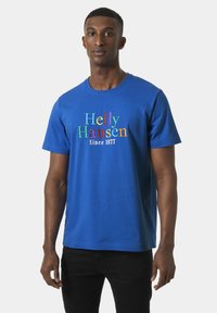 Helly Hansen CORE GRAPHIC - Camiseta estampada - royal blue