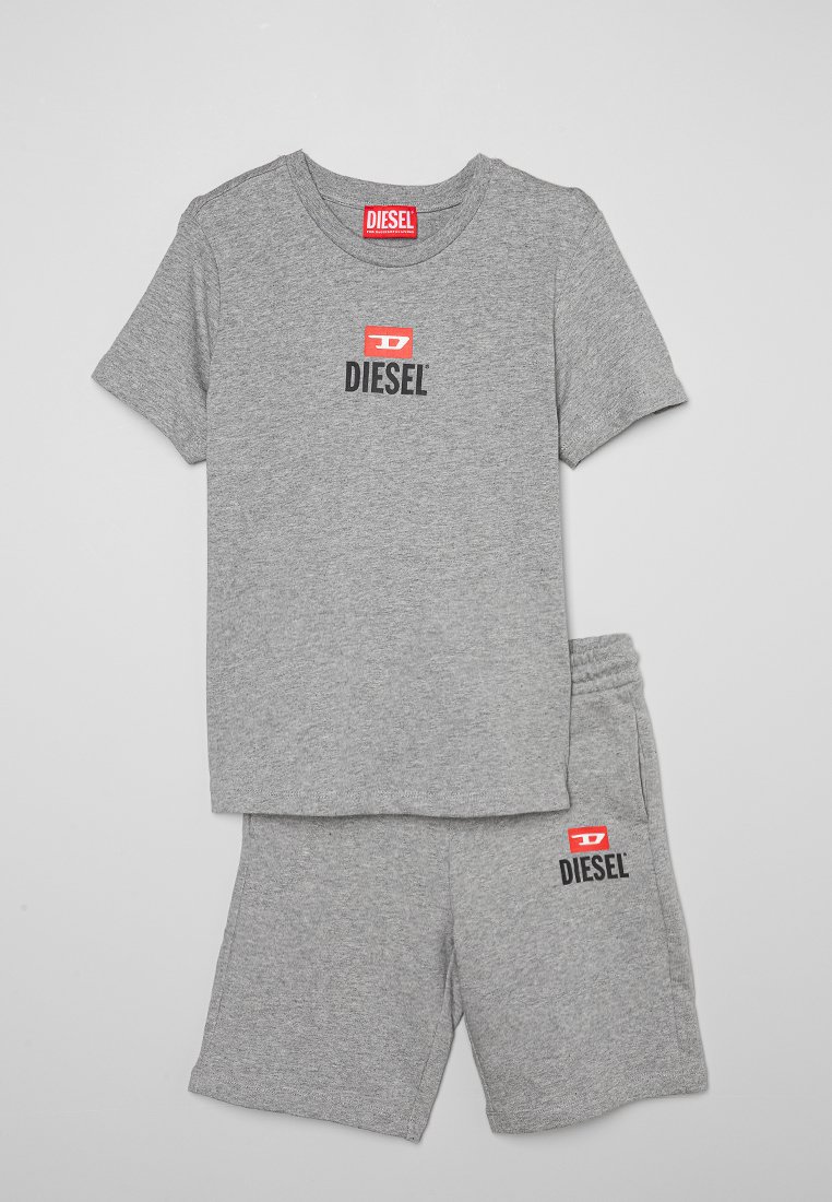 Diesel T-shirt print grijs Diesel T-shirt print grijs