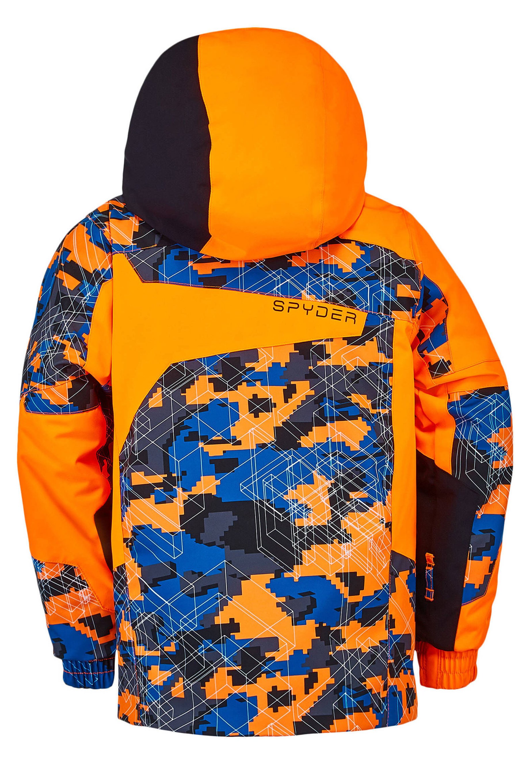 spyder jacket orange