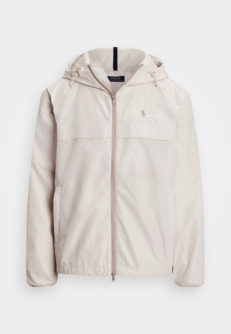 Polo Ralph Lauren FULL-ZIP HOODED JACKET - Neperpučiamoji striukė - new stone