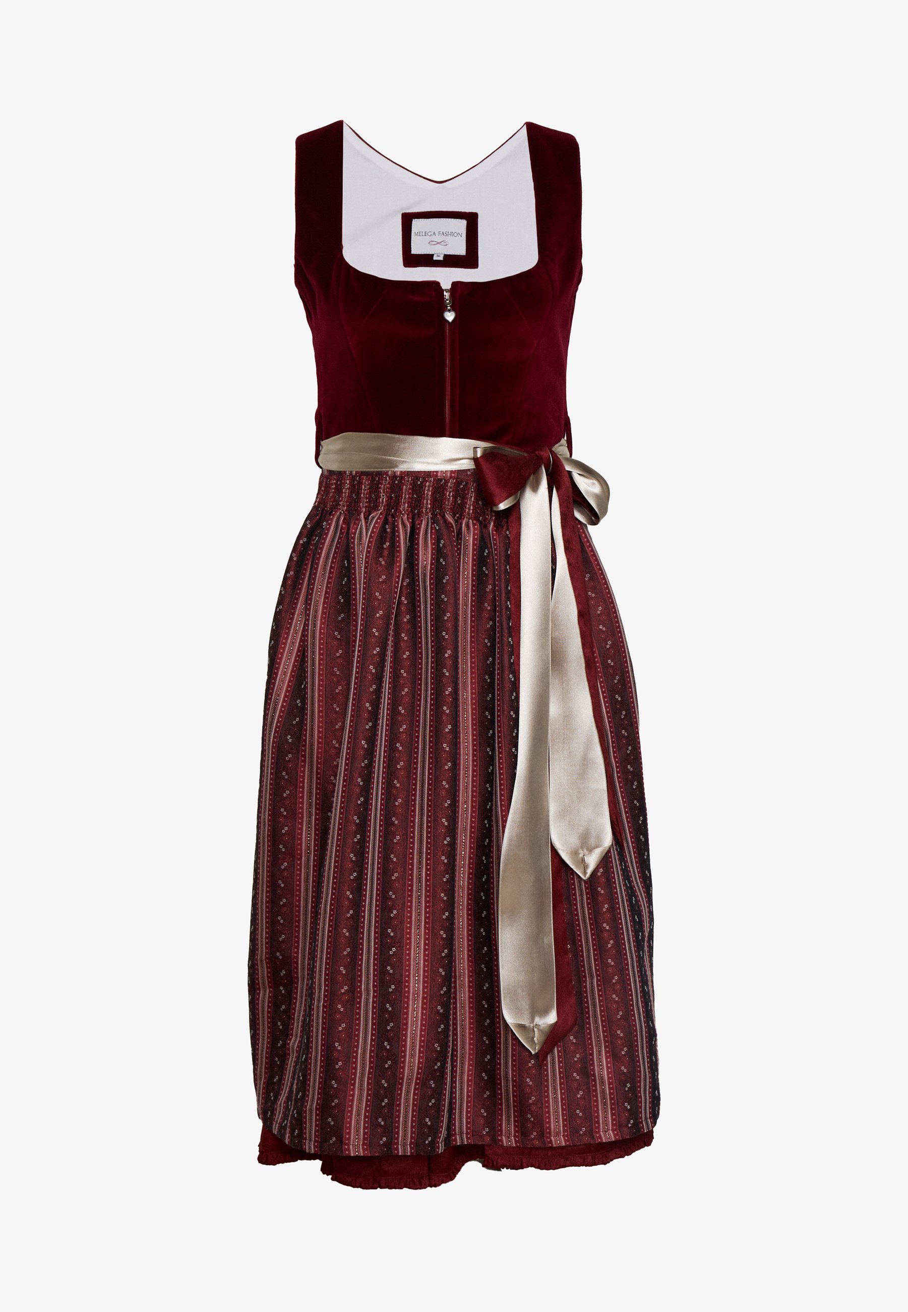 Alpenfee Carmina Dirndl Rot Red Zalando Ie