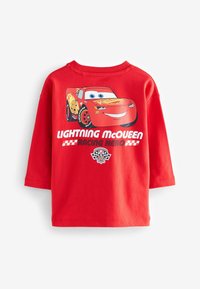 Next REGULAR FIT - CARS - Top s dlhým rukávom - red