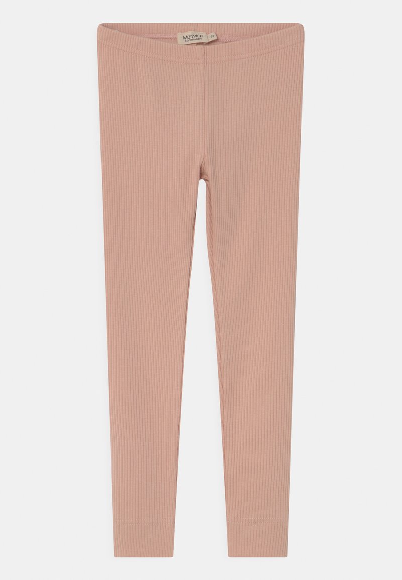 Leggings com textura em rosa suave, com cintura alta e um design justo. Feitas de material elástico para conforto e flexibilidade.