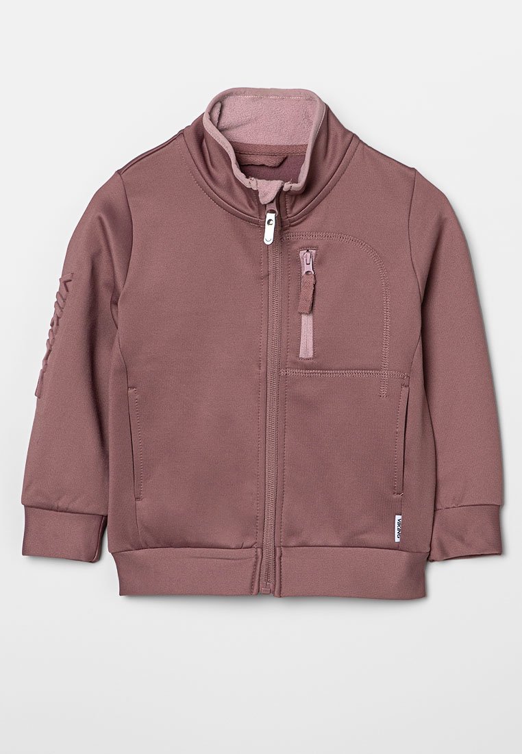 Viking Sweater met rits mauve