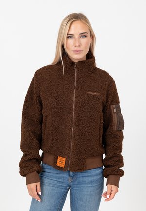 Fleecejacke - brown