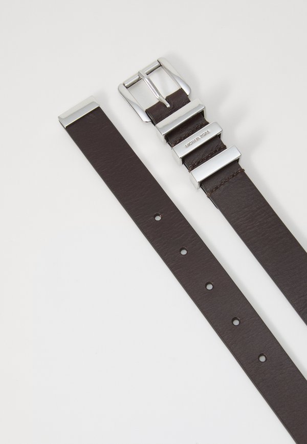 BELT WITH KEEPERS - Belt - chocolate2