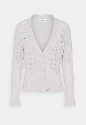 Strickjacke - stone