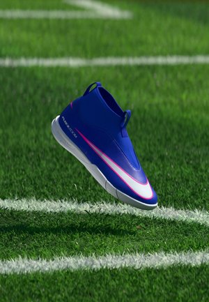 Nike Performance JR MERCURIAL ZOOM SUPERFLY 10 ACADEMY IC - Halové kopačky - racer blue/white
