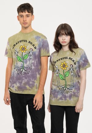 Paradiso Clothing GRATEFUL DEAD KEEP IT UNISEX - Print T-shirt - grey