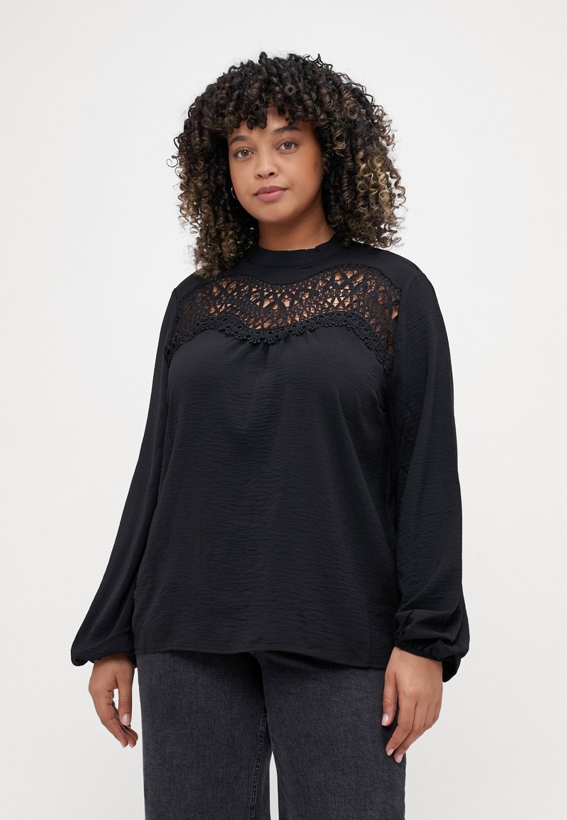 ONLY Carmakoma CARMETTE - Blūze - black