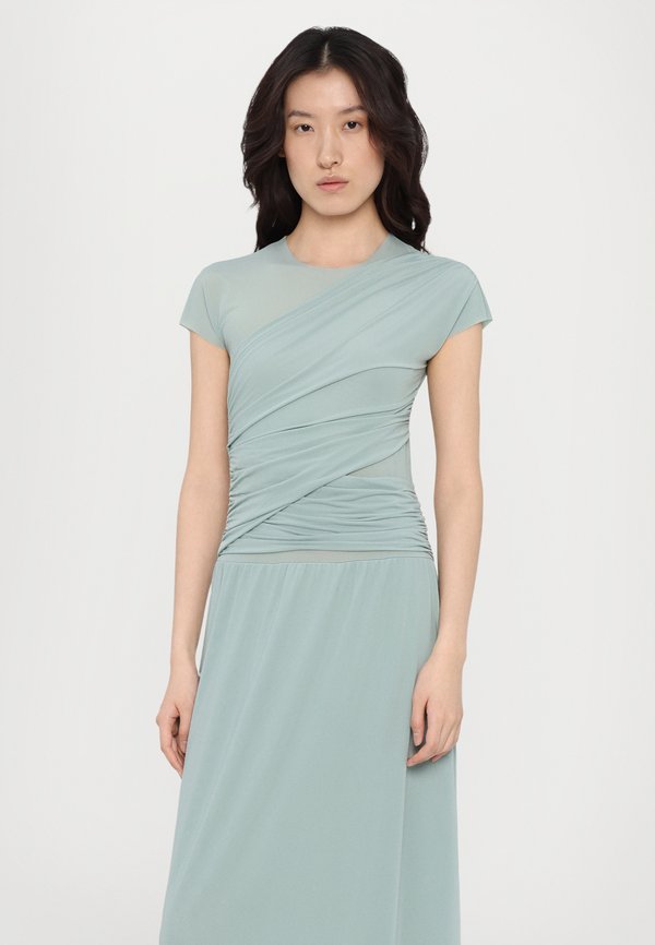 MAJORI - Jersey dress - turquoise4