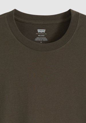 Levi's®, NG ESSENTIAL TEE MINERAL BLACK - T-shirts basic - mineral black - browns