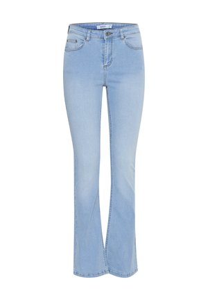 b.young, LUNI - Jean bootcut - bleach blue denim