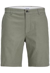 Jack & Jones - DAVE MIT REISSVERSCHLUSS UND KNO - Shorts - grün Thumbnail Image 1