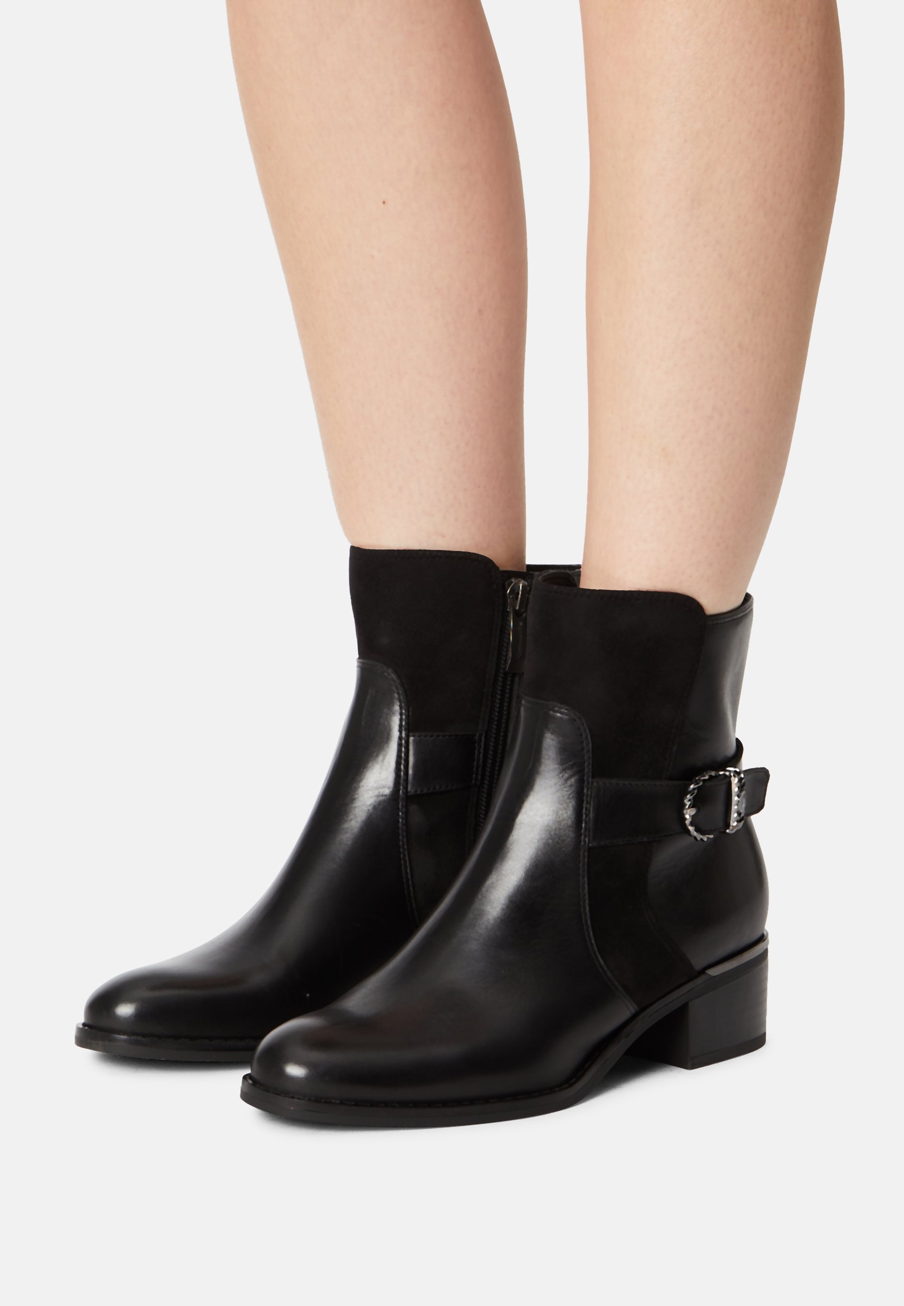 Tamaris Korte laarzen - black/zwart - Zalando.nl