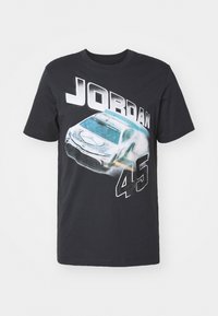 JORDAN BRAND - Marškinėliai su spaudiniu - off noir