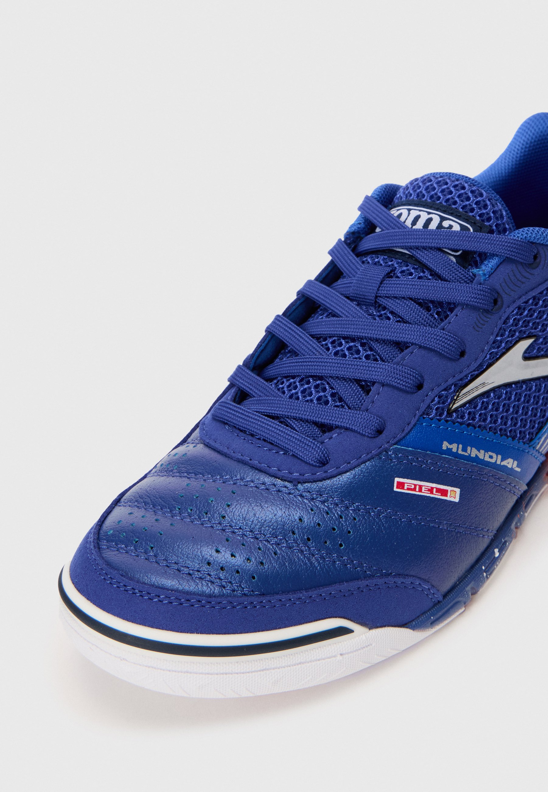 navy blue indoor soccer shoes