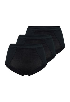 3-PACK SOFT MAXI  - Panties - black